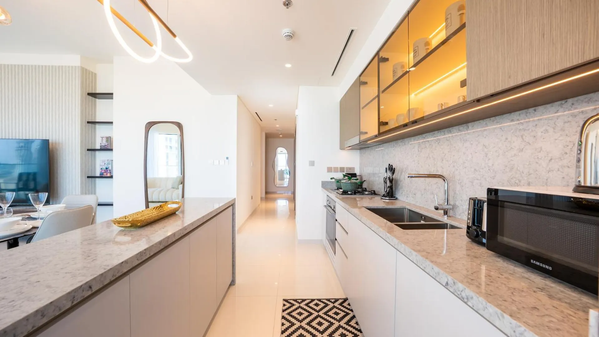 Apartmán The Horizon Suite 29Th-Floor Luxury With Endless Ocean Views Dubaj