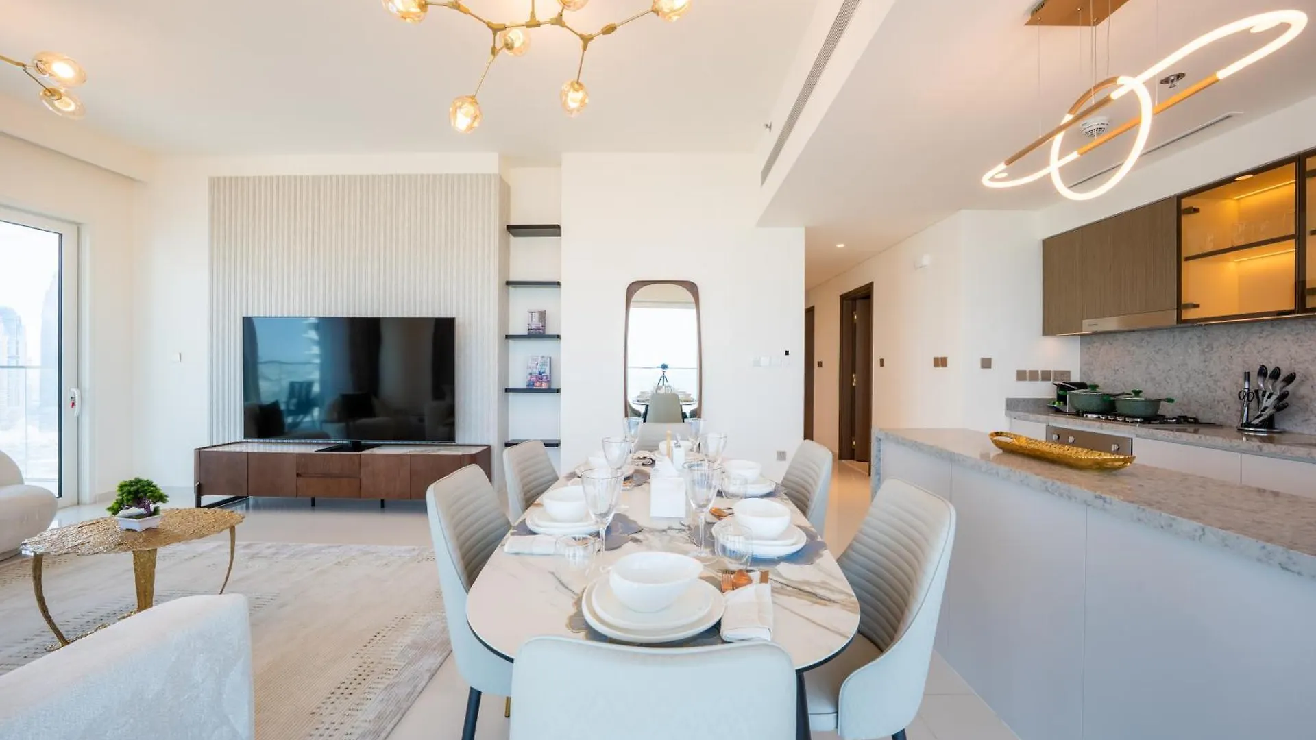 The Horizon Suite 29Th-Floor Luxury With Endless Ocean Views Dubai